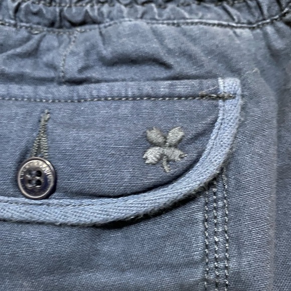 Lucky Brand Navy Blue Boot Cut Linen Blend Woman’s Pull On Pants Size XS. - Picture 4 of 14